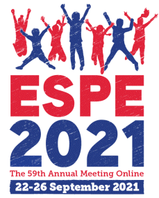 59th Annual ESPE (ESPE 2021 Online) journal cover